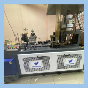 ⚙️ Мaшина для изготовлeния бумaжныx стакaнов JМD-160D (250мл) ⚙️