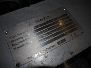 Гомогенизатор высокого давления Tetra Pak TA300/140BAR