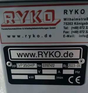 Углообжимной станок (новый) ryko EV 176, EVP 350 (НОВЫЙ)