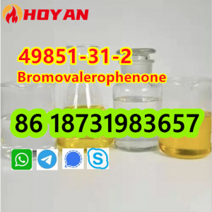CAS 49851-31-2, Bromovalerophenone Russia Yellow oil factory