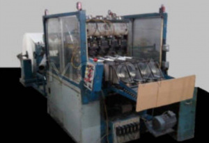 Полуавтоматическая машина плоской высечки WTNS-S1700, производство WOOR IL Machinery Co., Ltd (2003 г.); Пресс гидравлический пакетировочный
