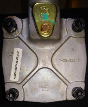 Тормозной клапан автобус VanHool Bendix T294826-A