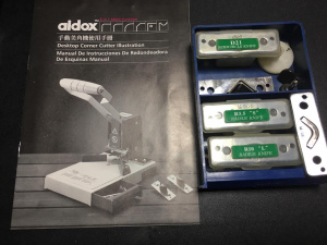 Обрезчик углов Aidox AD-200 (радиус 3,5 - 6-10 мм. Ф-21мм+прямой угол