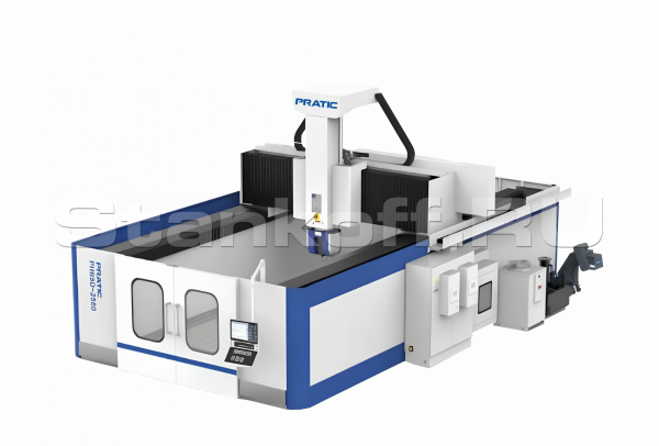Высокоскоростной пятиосевой портальный обрабатывающий центр ЧПУ PHB5D-2540
