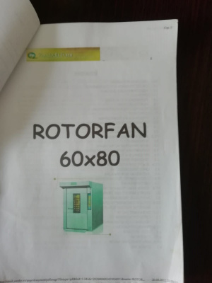 ⚙️ Печь ротационная электрическая RotorFAN 60x80 ⚙️