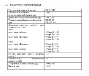 ⚙️ Линия для производства полиэтиленовых пакетов Алеко-Тек-УМ1 ⚙️