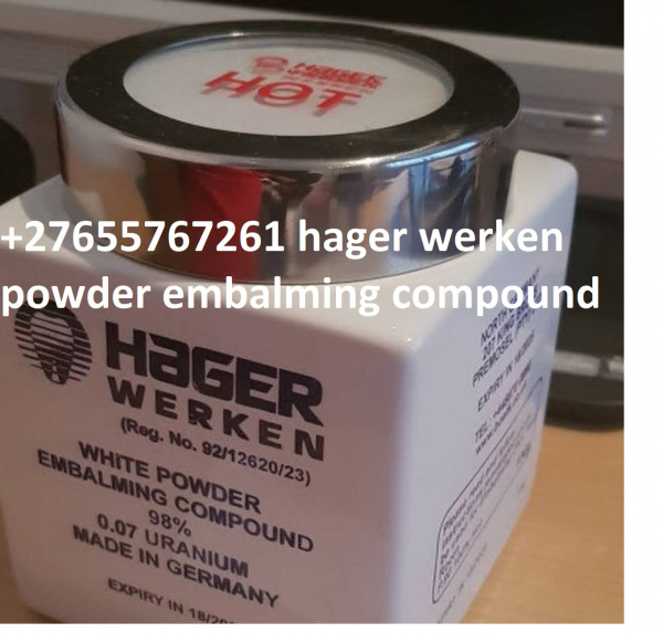South Africa +276*55*76*72*61 Hager Werken Embalming Compound Pink Powder we advise on prices and uses both pink/white hot radioactive