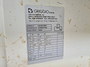 Калибровально шлифовальный станок Griggio GC/95