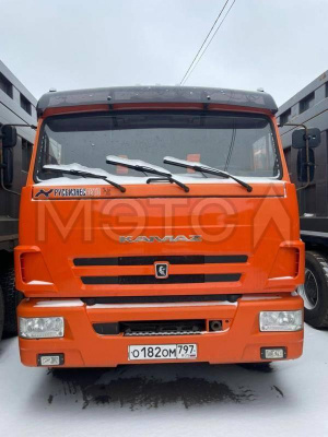 Автосамосвал КАМАЗ 45143-50, 2020 года выпуска. Пробег 78843 км. Тип двигателя Дизельный КАМАЗ 740.705-300, мощность 300 л.с. Рабочий объем