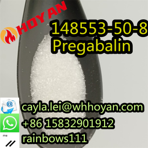 Good Price CAS 148553–50–8 Pure Pregabalin Lyrica Powder in Stock What's app:0086 15832901912