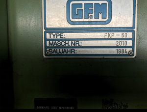 Фрезерный станок для шлифовки коленвалов GFMFKP 60