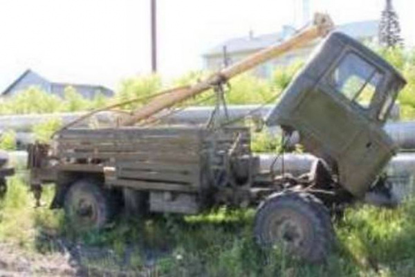 Бурильно-крановая машина ГАЗ-66, В 963 ВХ