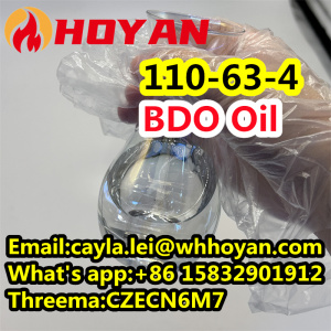 High Quality Pure BDO CAS 110–63–4 1,4-Butenediol with Safe Delivery What's up:+86 15832901912