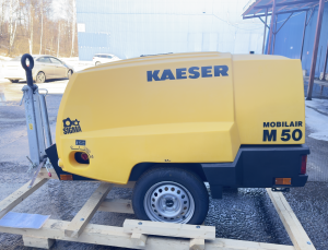 компрессор строительный Kaeser M100 на шасси с ПТС новый