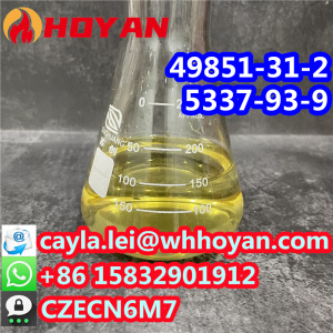 Top Quality CAS 49851-31-2 Light Yellow Liquid Pure 2-PHENYL-PENTAN-BROMO-1 1-ONE WA:0086 15832901912