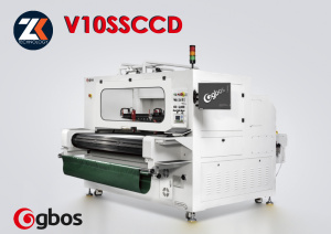 Конвейерный раскройный лазерный комплекс для производителей спортивной и рабочей обуви с текстильным вязаным верхом GBOS модель V10SCCD
