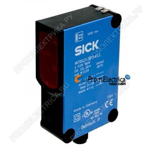 Sick WTB27-3P2411 1025994 1025994 | WTB27-3P2411 Фотоэлектрический датчик, прямоугольный, 100 mm... 1.600 mm, PNP SICK