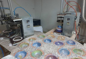 Аппарат для упаковки сахарной ваты в шары