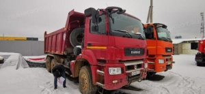 Самосвал КамАЗ 65802-S5, г.р.з. В243ЕР716, XTC658025H2502140, г.в. 2018. На ходу, комплектен