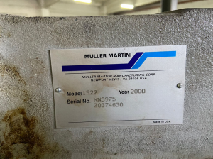 Вкладочно-швейно-резальный станок Muller Martini