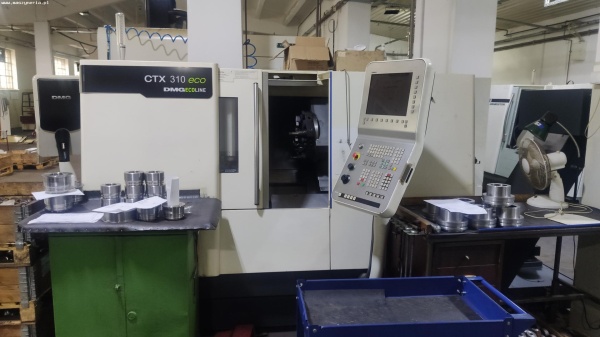 Токарный станок с ЧПУ DMG CTX 310 ECO