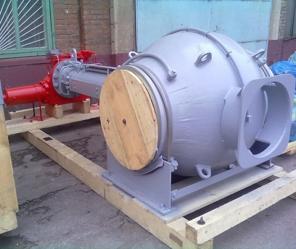 Кран шаровый DN500 PN10 ПГ-С-П-У