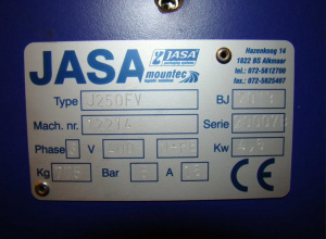 Аппарат для упаковки Jasa J250FV