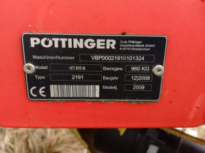 Ворошилка прицепная Pottinger HIT 810N