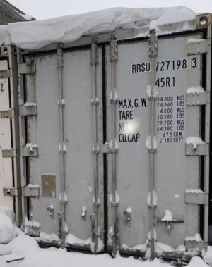 Рефрижераторный контейнер Carrier с установкой ThinLINE