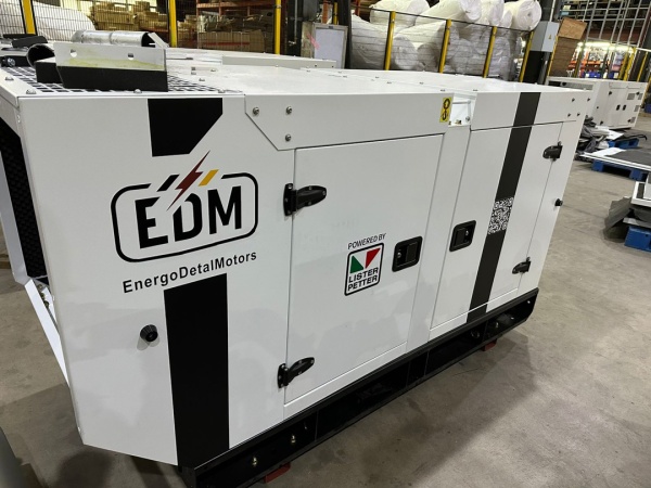 Дизель генератор EDM L180LR (S) на базе ДВС Lister Petter