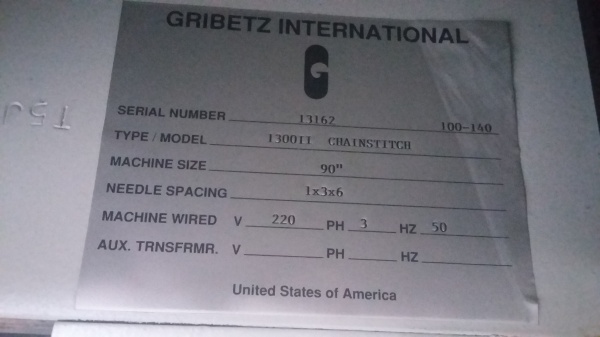 Gribetz 1300II