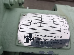 Нефтяной насос ALLWEILER CGA-Xg 40-125 с хранения