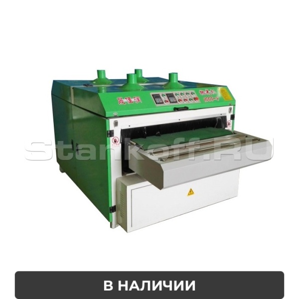 Рельефно-шлифовальный станок с 4 лепестковыми барабанами DT 1300-4