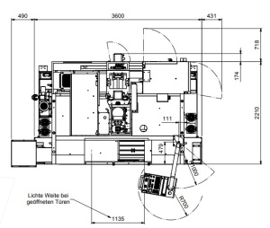 3-х осевой обрабатывающий центр KUNZMANN - BA 1000