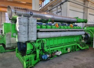 ГПД Jenbacher Генераторная установка с газовым двигателем JGS 612, 2 000 Квт, 6,3 кВ