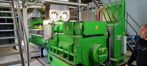 ГПД Jenbacher Генераторная установка с газовым двигателем JGS 612, 2 000 Квт, 6,3 кВ