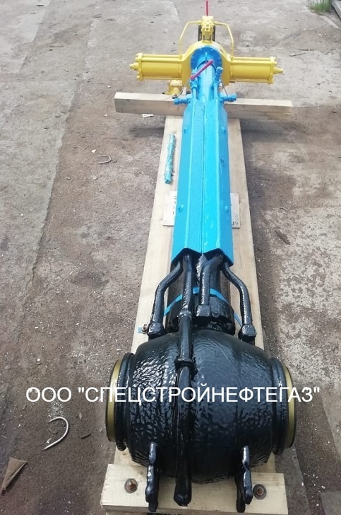 Кран шаровый 11лс​(6)760п7, Ду200, ру80, п​одземн. ПГП, ХЛ1 с антик​оррозионным покрытием