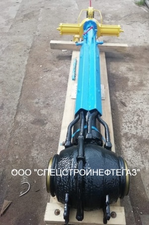 Кран шаровый 11лс​(6)760п7, Ду200, ру80, п​одземн. ПГП, ХЛ1 с антик​оррозионным покрытием