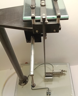 Твердомер 2124 ТМЛ Прибор маятниковый для определения твердости лакокрасочных покрытий ТУ 25-0612.038-86