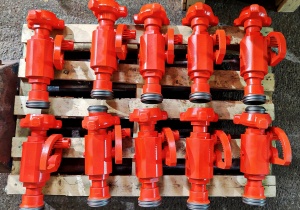 Кран шаровый запорный АФНИ 50х70 МПа АФНИ.306121.005 ОФСП.306121.005 АСК 50.70.000-01 СИН112.000