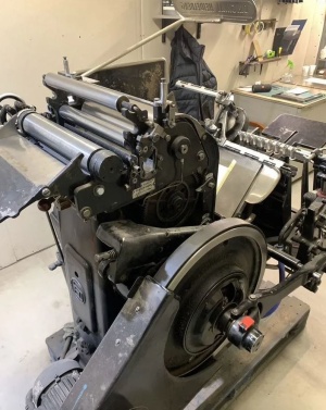 Heidelberg windmill 10« x 15» для высокой печати (letterpress)