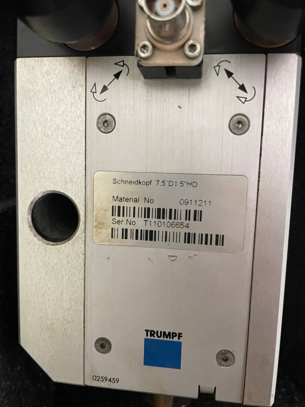 Режущая голова 7.5’ D1.5 HD для trumpf 3030