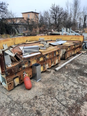 Токарно-карусельный 1580 диаметр обработки 8 метров (демонтирован)