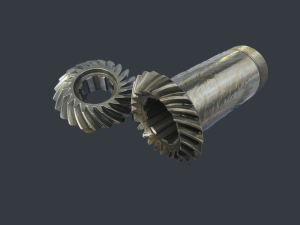 Коническая пара шестерен карусельных станков 1512,1516,1525