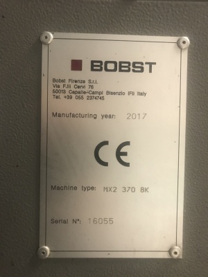 BOBST Combat MX2-370