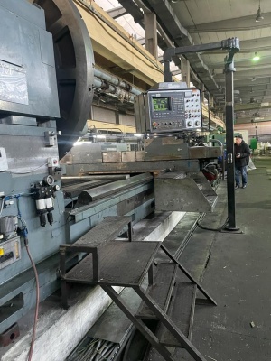 Тяжелый токарный станок RAVENSBURG KL-2500-6000 ЧПУ, ЧПУ SIEMEN