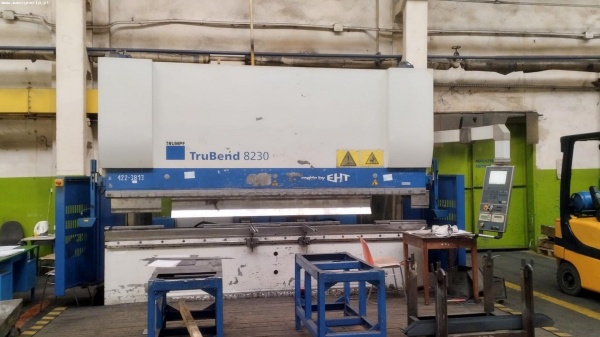 Листогибочный пресс с ЧПУ EHT TRUMPF TruBend 8230-40