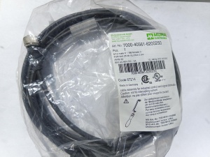 7000-40561-6200250, Murr Elektronik Германия, Кабель с разъемом М12 Вилка, M8 Розетка, кабель 2.5м