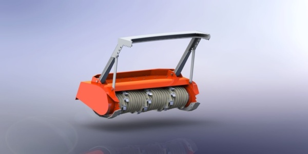 Мульчер SR1600Bob для минипогрузчиков