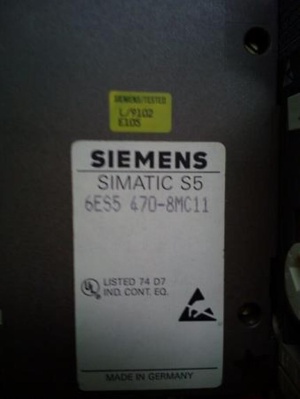 6ES5 470-8MC11 Siemens Simatic S5 Модуль аналогового вывода